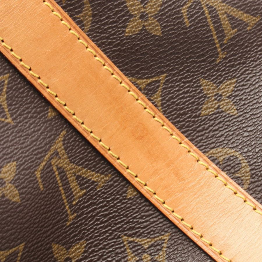 路易威登 Keepall 50 旅行手提包 M41426 Monogram 皮革 棕色 二手 LV-5