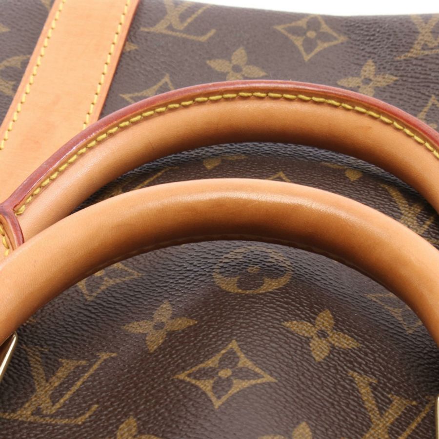 路易威登 Keepall 50 旅行手提包 M41426 Monogram 皮革 棕色 二手 LV-6