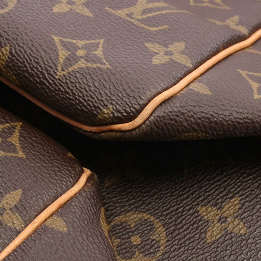 路易威登 Keepall 50 旅行手提包 M41426 Monogram 皮革 棕色 二手 LV-7