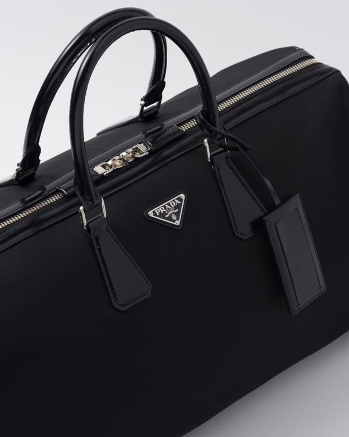 Prada 男士 徽標拉鍊旅行包均碼碼50cm*25cm*27.5cm-6
