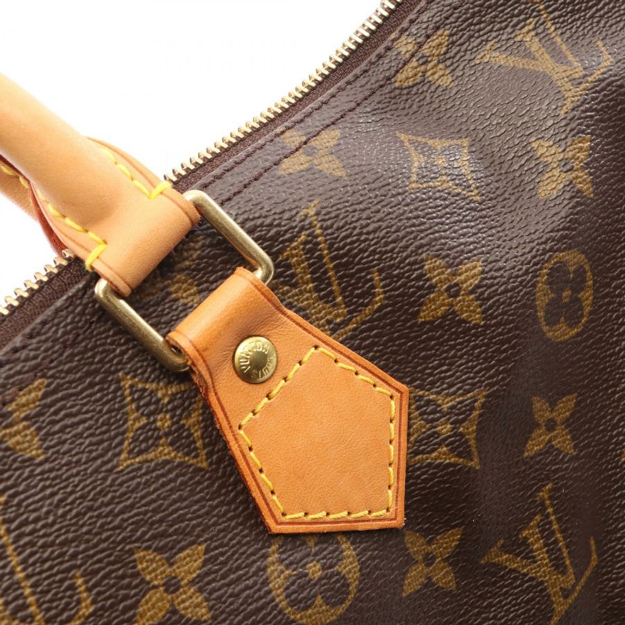 路易威登 Speedy 40 手提包 M41522 Monogram 帆布皮革棕色二手 LV-7