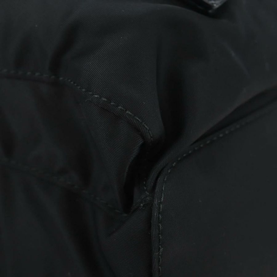 【日本直送】PRADA 機器人背包 尼龍 黑色 銀色 正品 195301V-15