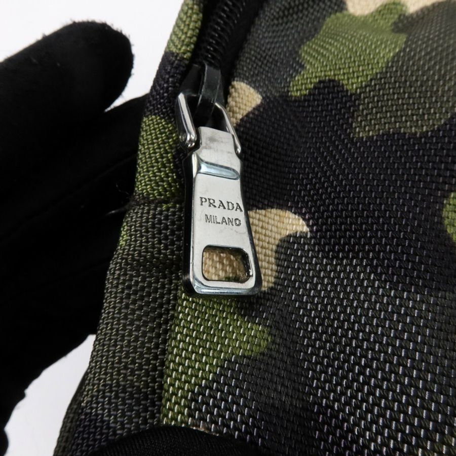 PRADA 尼龍Camouflage Messenger Bag肩背袋-15