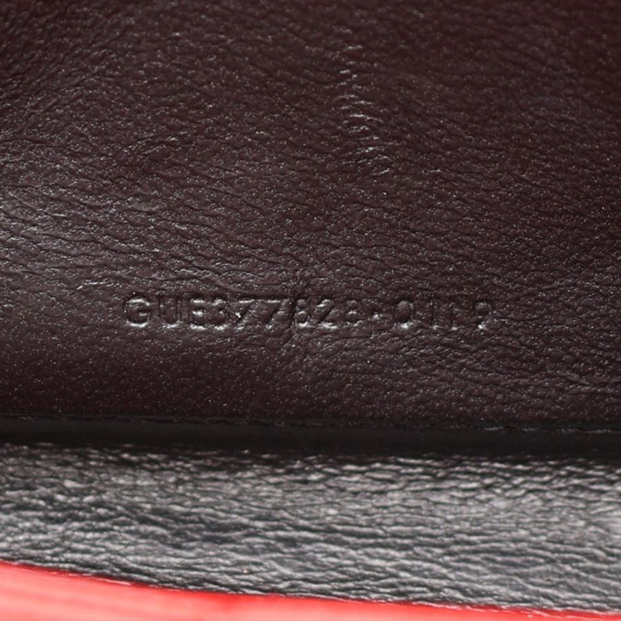 SAINT LAURENT YSL 聖羅蘭 Chain Wallet Cassandre 肩背包 愛神紅 牛皮 377828-5