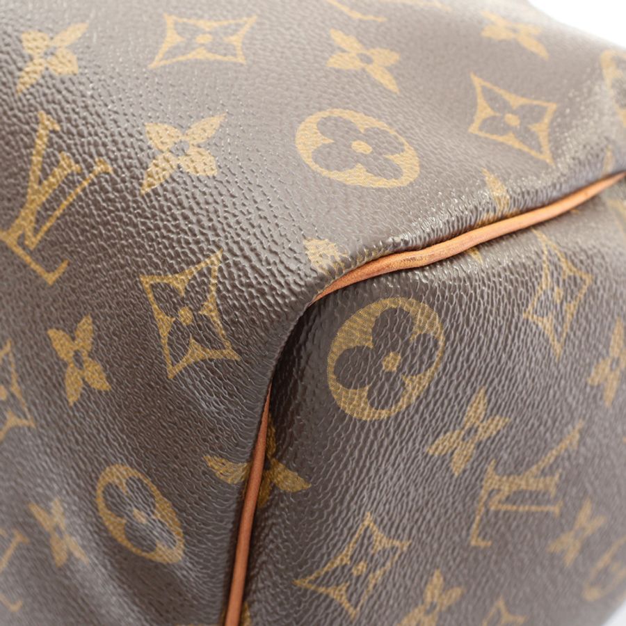 LOUIS VUITTON LV 路易威登 Speedy 35 波士頓包 手提包 原花帆布 (無鑰匙/鎖頭) M41524-8