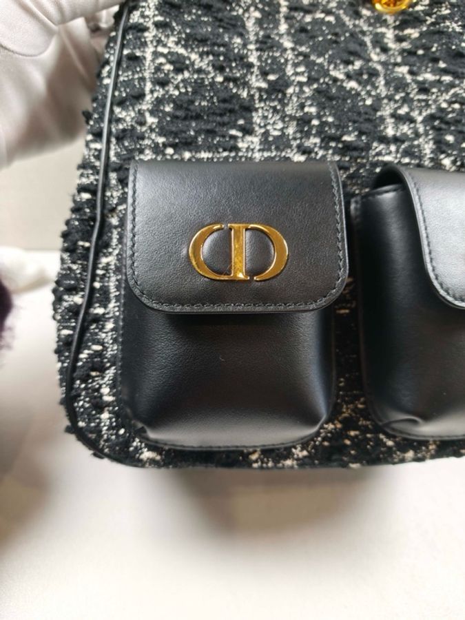99新 Dior 迪奧 Caro Multicarry 雙肩背包-2