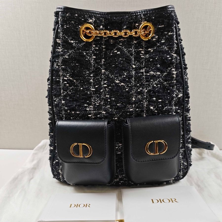 99新 Dior 迪奧 Caro Multicarry 雙肩背包-4
