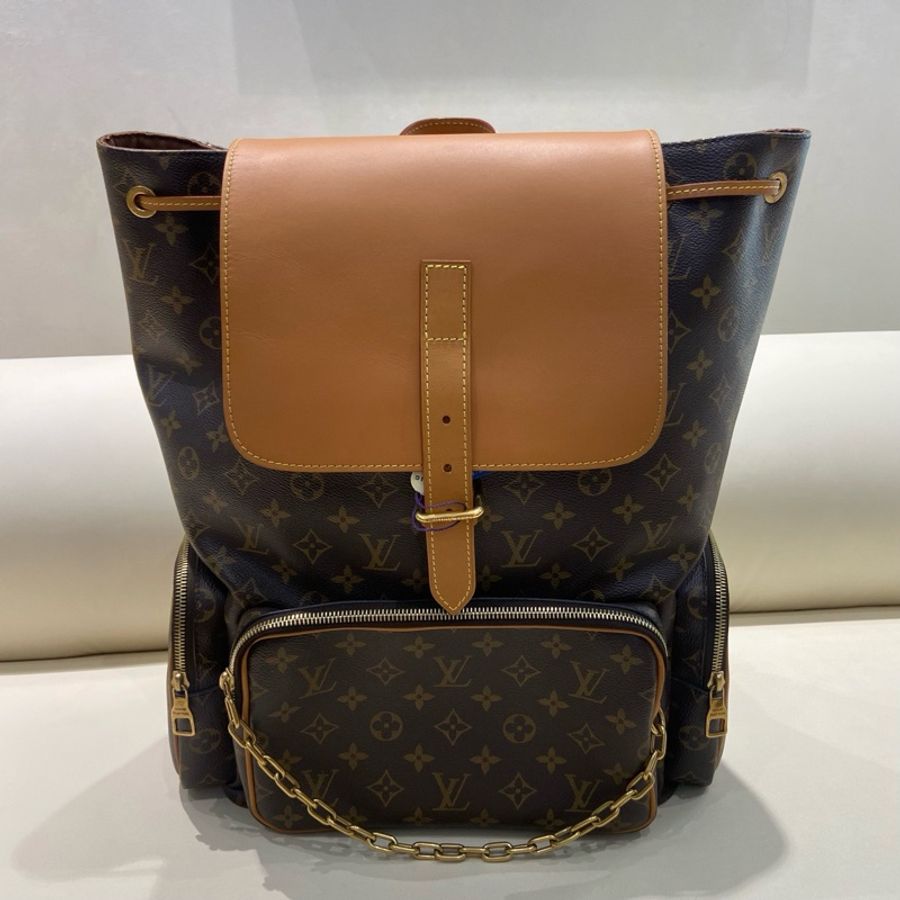 Louis Vuitton 路易威登 lv路易威登 trio金鍊雙肩包-0