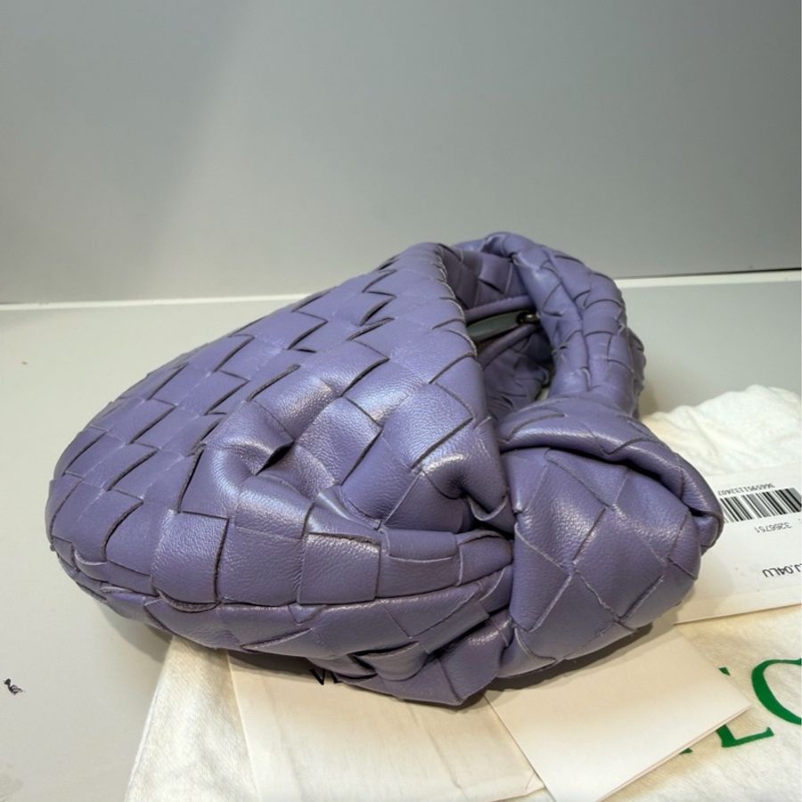 葆蝶家/Bottega Veneta 紫色手拿包-2