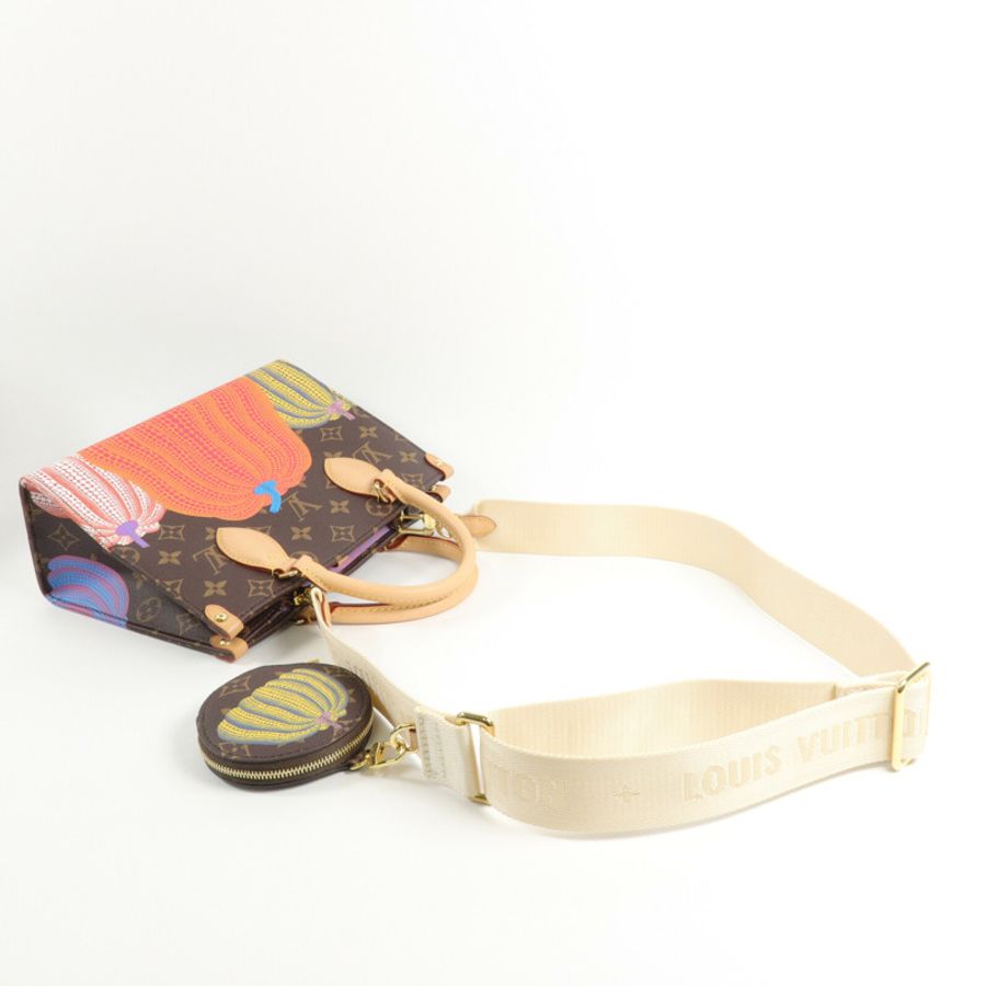 LOUIS VUITTON Monogram LV x YK OnTheGo PM手挽肩背兩用袋-7