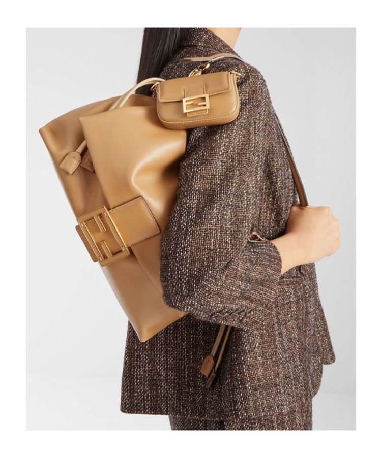 Fendi 女士 大號Mamma Baguette單肩包均碼碼31.5cm*12cm*22cm-3