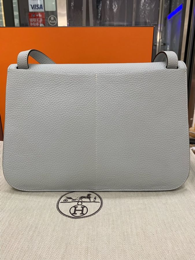 Hermes Halzan 31 Bleu Saint-Cyr-1