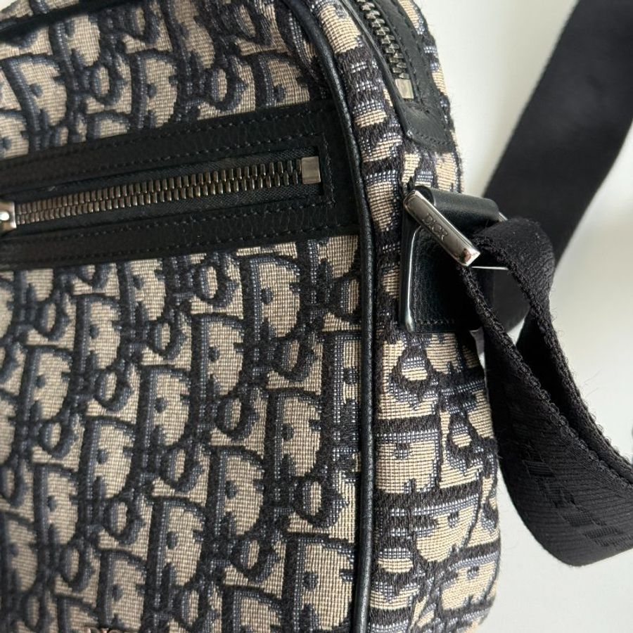 99新🆕 Dior 迪奧 Oblique 直式斜背郵差包-8