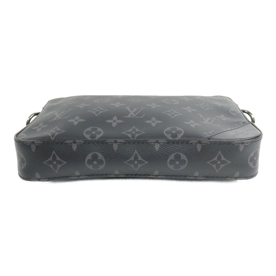 LOUIS VUITTON Monogram Eclipse/Eclipse Reverse Trio Messenger肩背袋-3