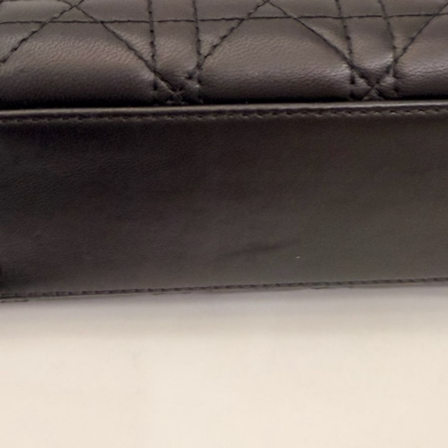 Dior mini lady Dior 黑羊皮3*3-35