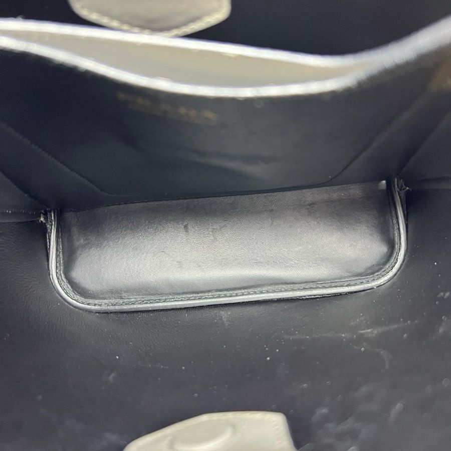Prada普拉達panier水桶包灰色-11