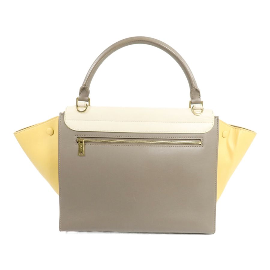 CELINE 牛皮皮革Trapeze Medium手挽肩背兩用袋-1