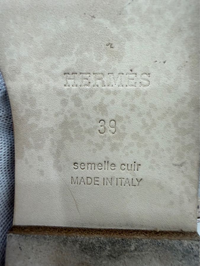 Hermes愛馬仕 Santorini 涼鞋粉色 尺碼:39-27