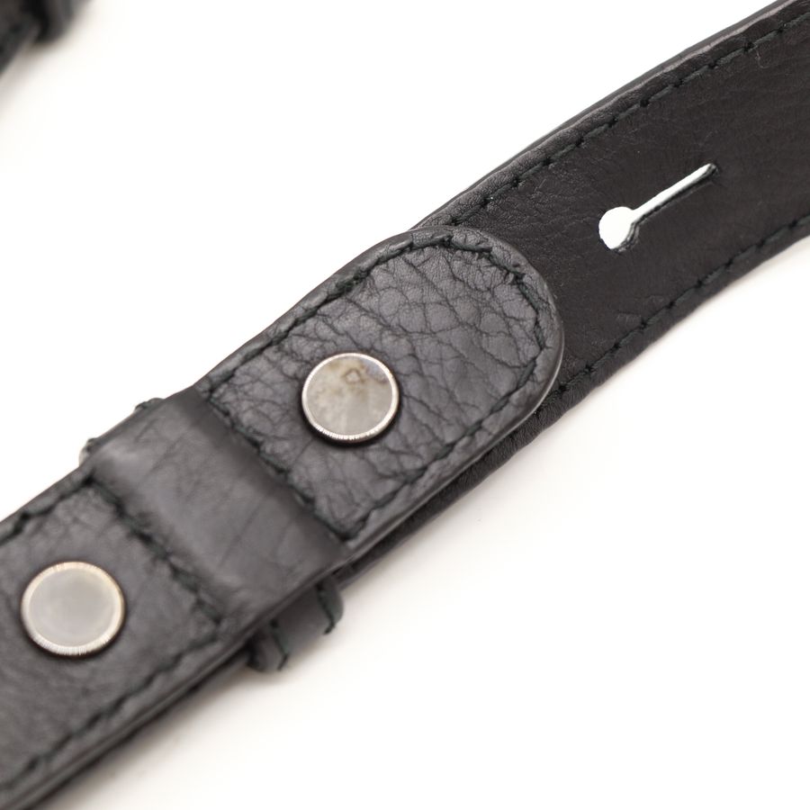 Gucci Icon Bit Medium 黑色 牛皮 銀扣 機車包 肩背包 手提包 大包-23