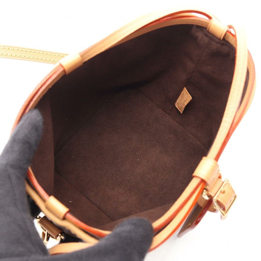 路易威登 Noe 手提包/單肩包 M57099 Monogram 帆布/皮革 棕色 二手-2