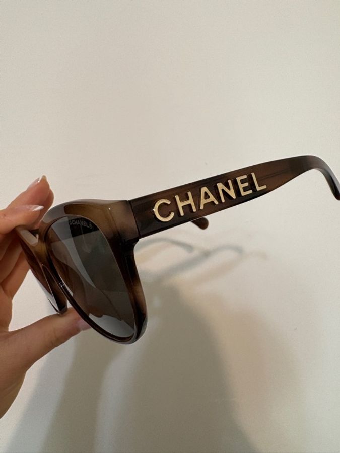 Chanel 玳瑁墨鏡-0