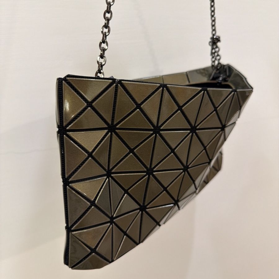三宅ㄧ生 issey miyake 4x8 斜跨包 斜背包 鏈袋包 外出 拉鍊包-3
