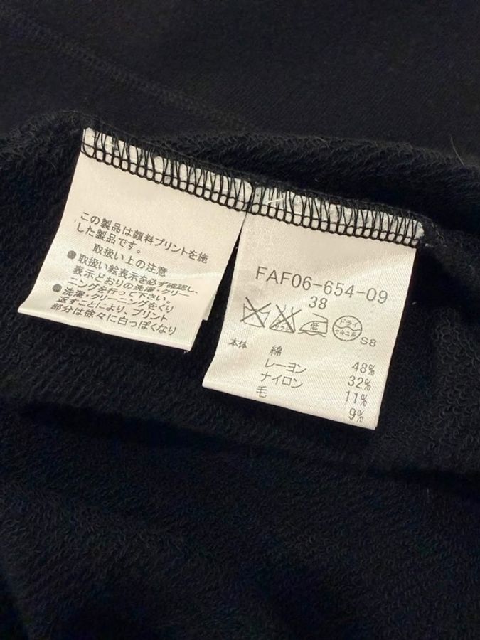 BURBERRY 藍標 寬鬆版混毛短袖上衣-9