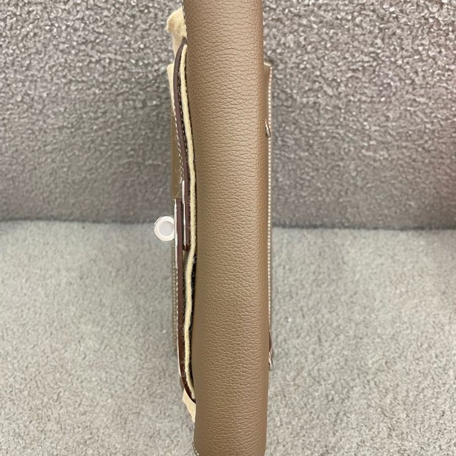 Hermès Kelly Danse 大象灰 Evercolor皮 銀扣-3