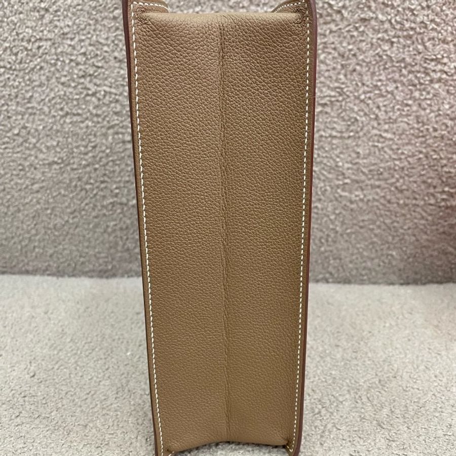 Hermès Kelly Danse 大象灰 Evercolor皮 銀扣-4