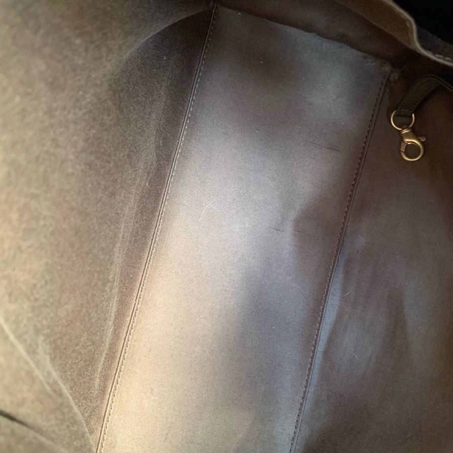 Chanel香奈兒25bag 單肩包斜挎包 卡其色帆布金扣-7