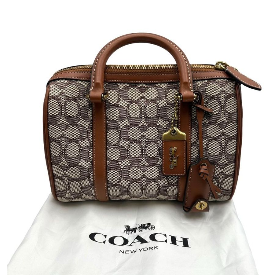 【美收精品】COACH 老花波士頓包 C-925【隔月月中將轉賣至日本 上架期限30天】-0