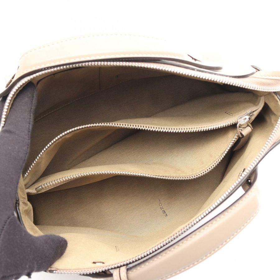 FENDI BY THE WAY 中型單肩斜背包，米色皮革，二手女款-2