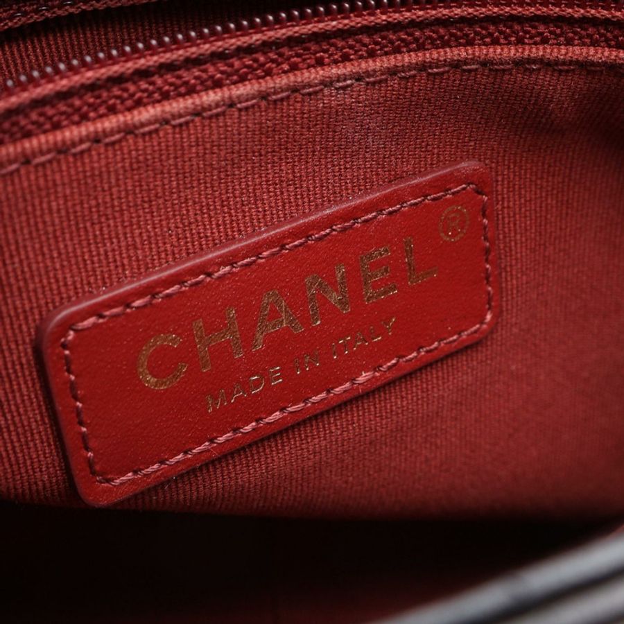 香奈兒 (CHANEL) 絎縫鏈條斜背包 AS2734 羊皮黑色 二手 金色五金-3