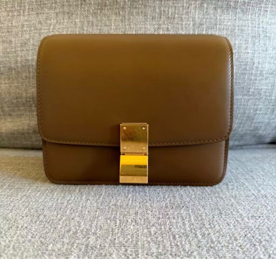 (超新)Celine Box Mini 焦糖色-1