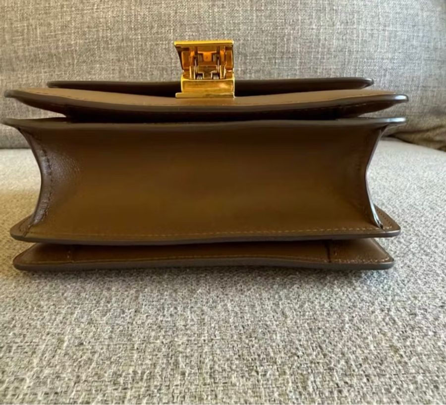 (超新)Celine Box Mini 焦糖色-5