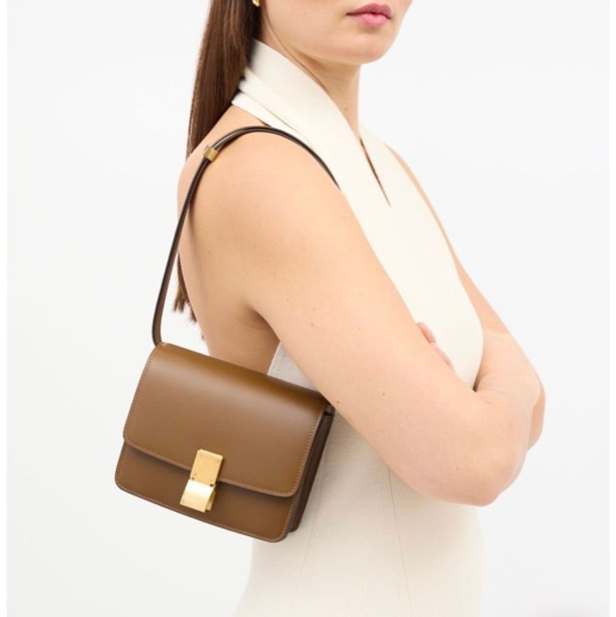 (超新)Celine Box Mini 焦糖色-8