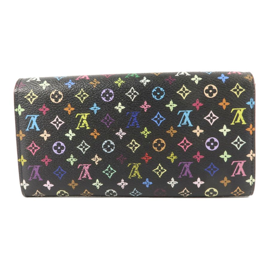 LOUIS VUITTON Monogram Multicolore Sarah Wallet長錢包-1