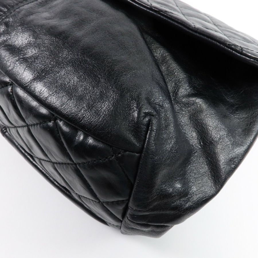CHANEL 牛皮皮革Chain Shoulder Bag鏈帶肩背袋-10