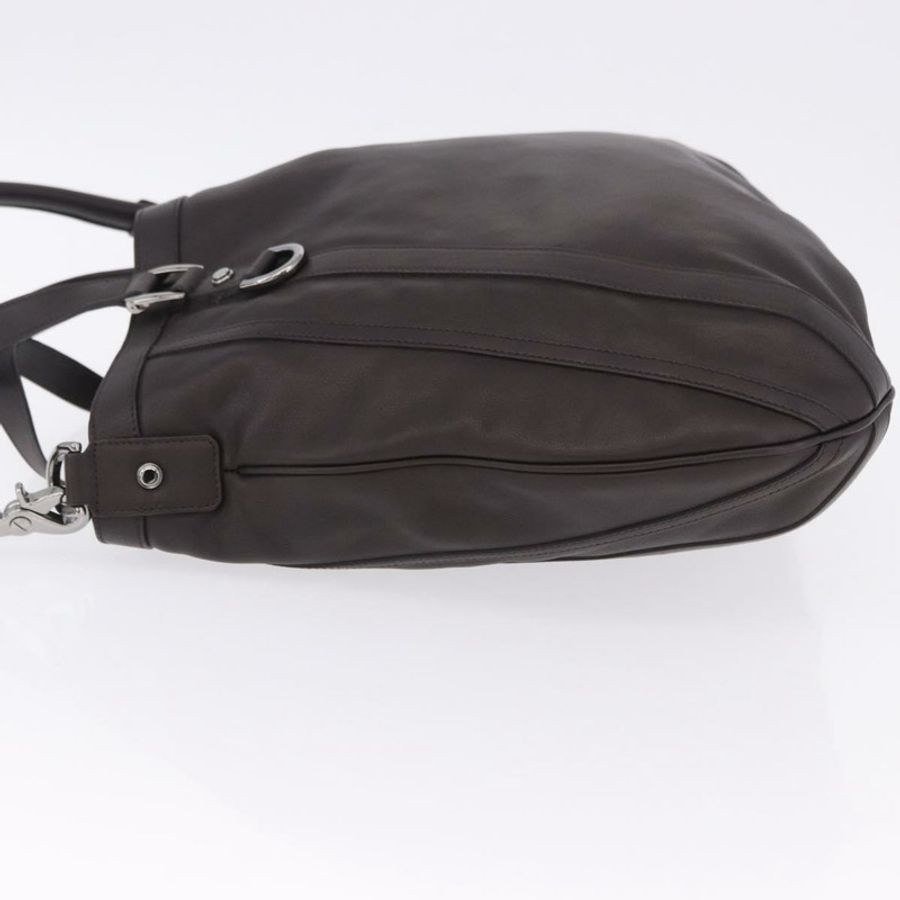 【日本直送】GUCCI 皮革雙肩包 奧特萊斯棕色銀色 268641 正品 am12238V-3