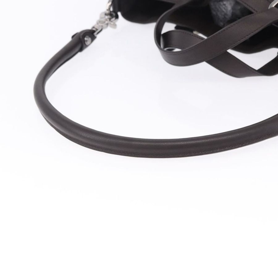 【日本直送】GUCCI 皮革雙肩包 奧特萊斯棕色銀色 268641 正品 am12238V-7