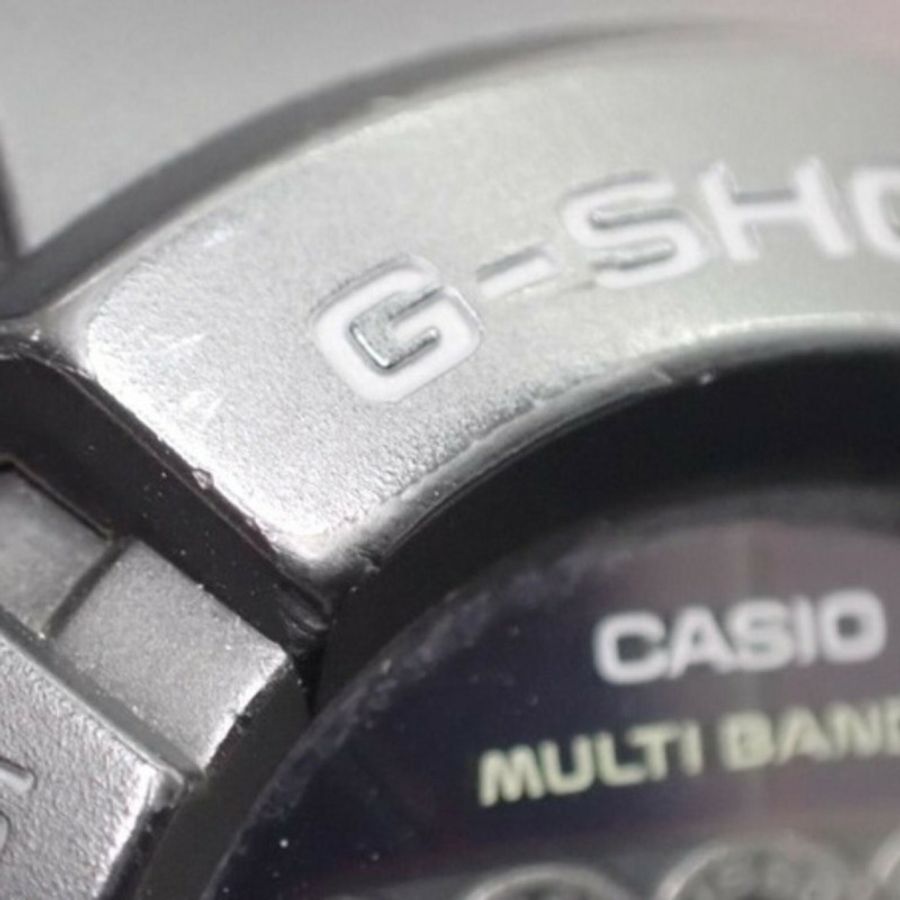 卡西歐 G-SHOCK Master of G MUDMAN GW-9000-1JF 黑色不鏽鋼樹脂男士數位手錶-6