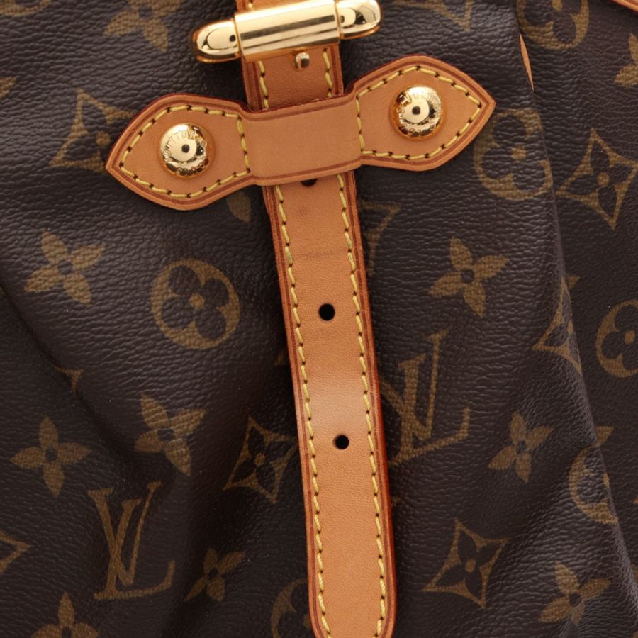 路易威登 Tivoli GM 肩手提包 M40144 Monogram 帆布皮革 二手 LV-12