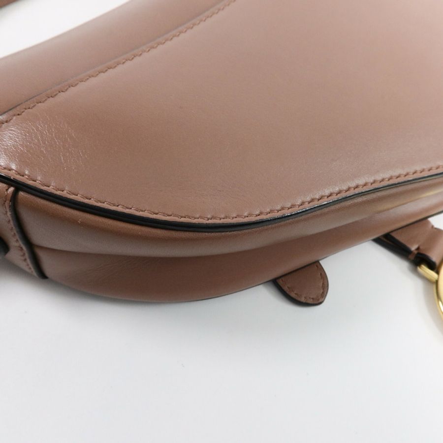 Dior 牛皮皮革Saddle Mini肩背袋-10