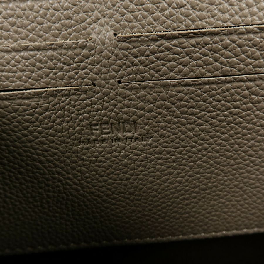 FENDI 牛皮皮革Baguette Soft Trunk手挽肩背兩用袋-5