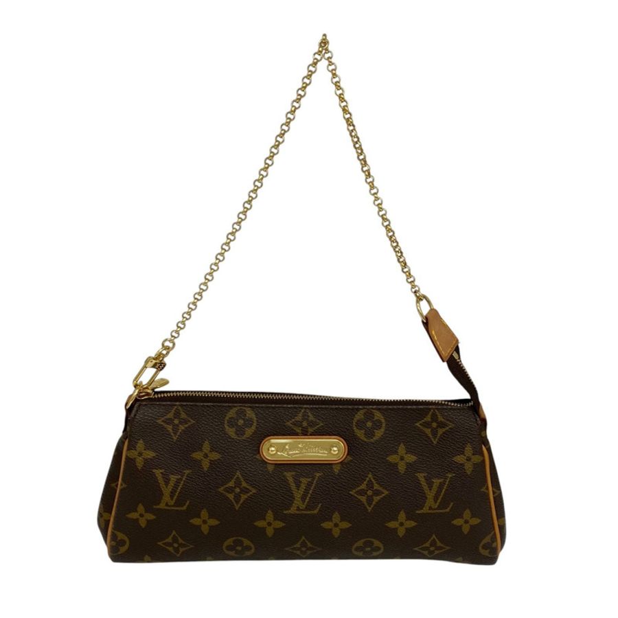 △ LOUIS VUITTON 路易·威登 Brown Coated Canvas Monogram Eva 2 way bag 啡色塗層帆布經典老花兩用袋 M95567-267016332-0