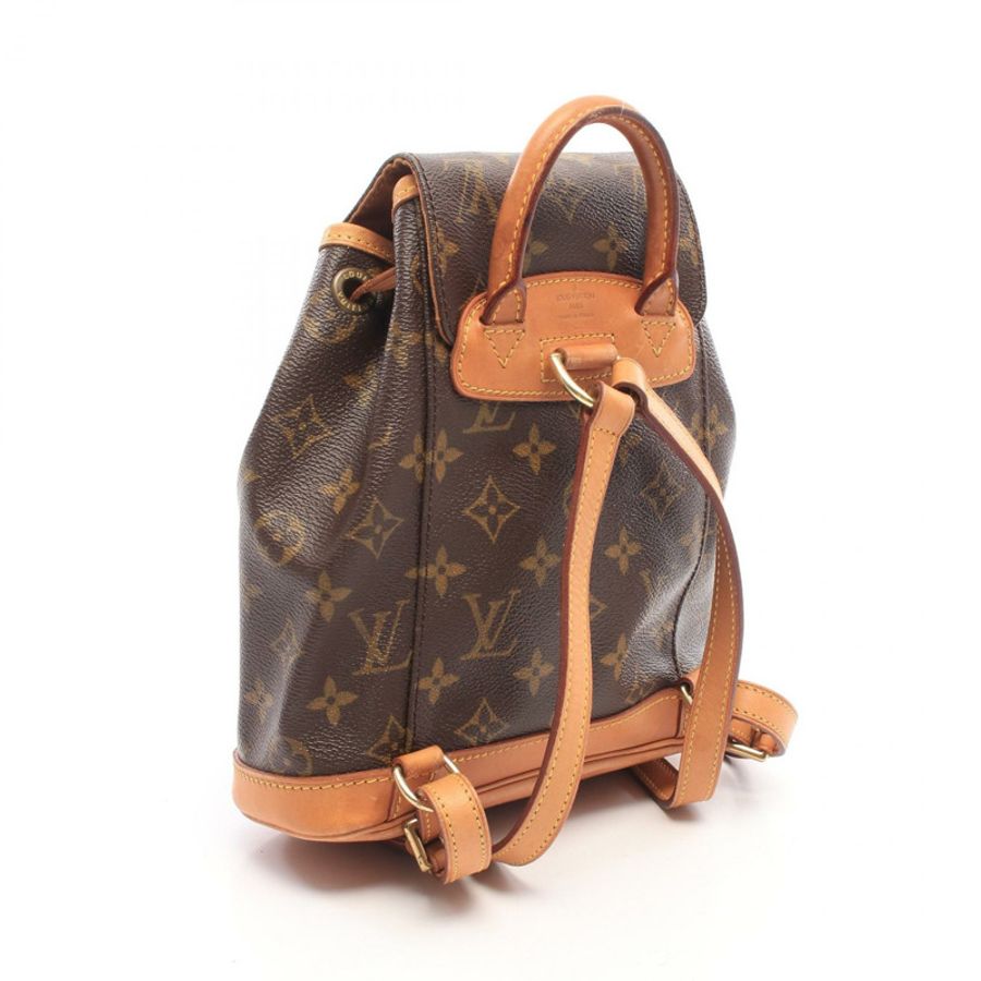 路易威登迷你 Montsouris 雙肩包 M51137 Monogram 帆布 二手 LV-1