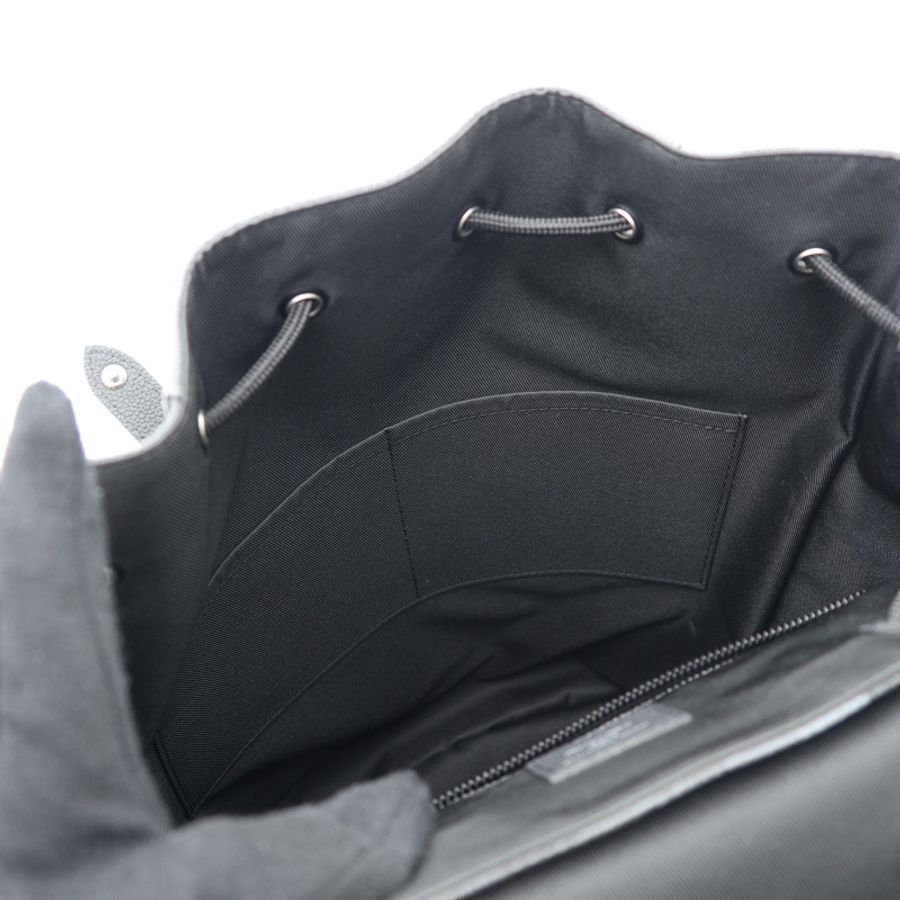 LOUIS VUITTON LV 路易威登 Christopher MM 後背包 黑色 棋盤格帆布 M14952-3