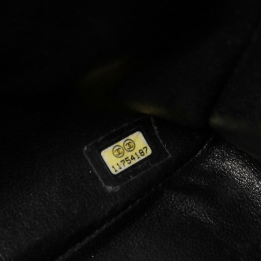 CHANEL 牛皮皮革Large Classic鏈帶肩背袋-6