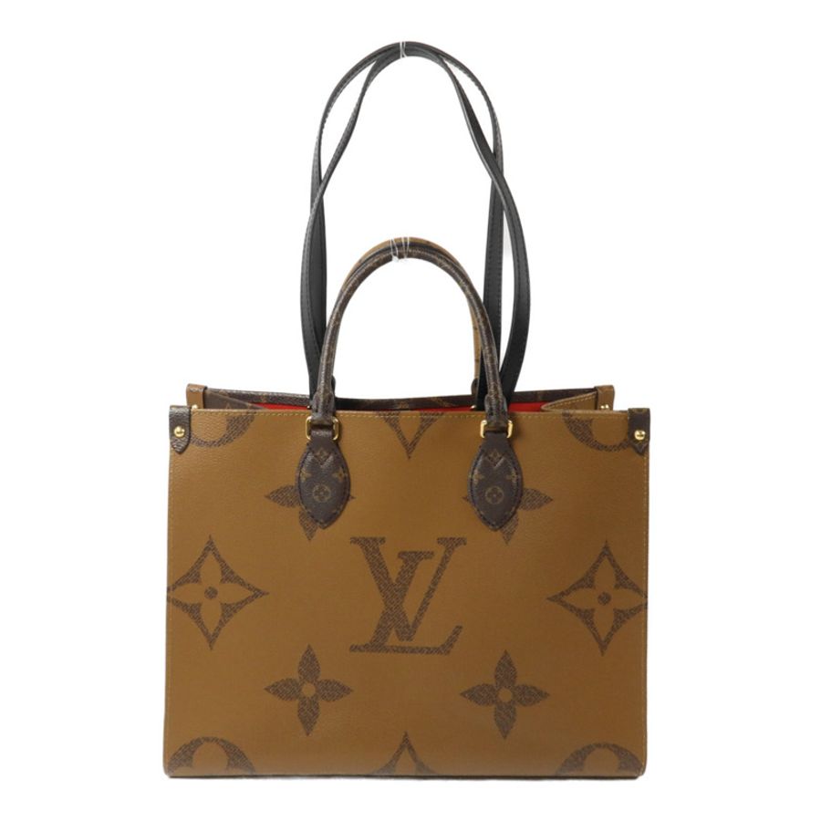 LOUIS VUITTON Monogram Giant On The Go MM手挽肩背兩用袋-1
