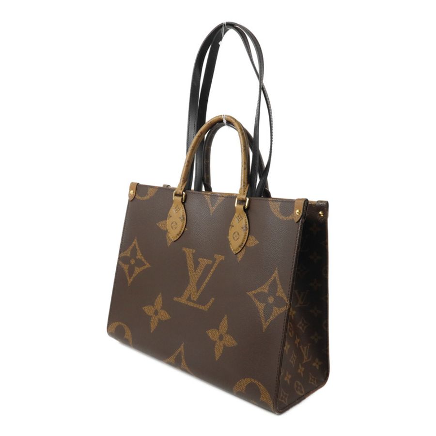 LOUIS VUITTON Monogram Giant On The Go MM手挽肩背兩用袋-2